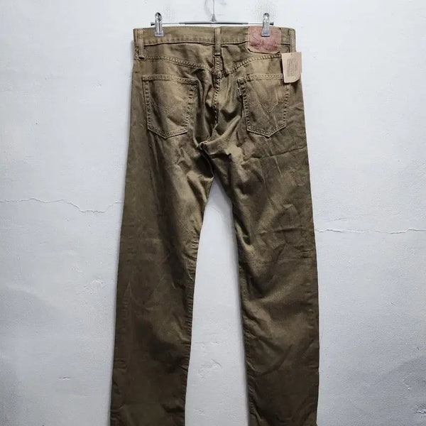 [BUNJANG] Levi's White Tab 514 Beige Denim Jeans / (새상품) 리바이스 화이트탭 514 베이지 데님