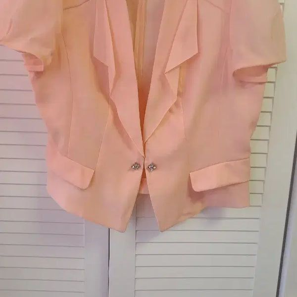 [BUNJANG] Apricot Puff Ruffle Blouse / 하객룩, 데이트룩^^ 살구핏 퍼프 러플 블라우스 (거의 새것)