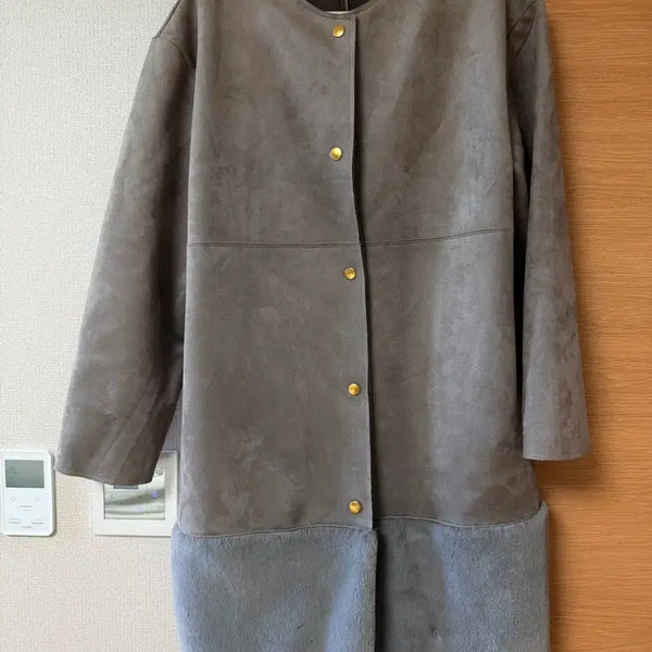 [BUNJANG] Zara Suede Coat / 자라 스웨이드 코트
