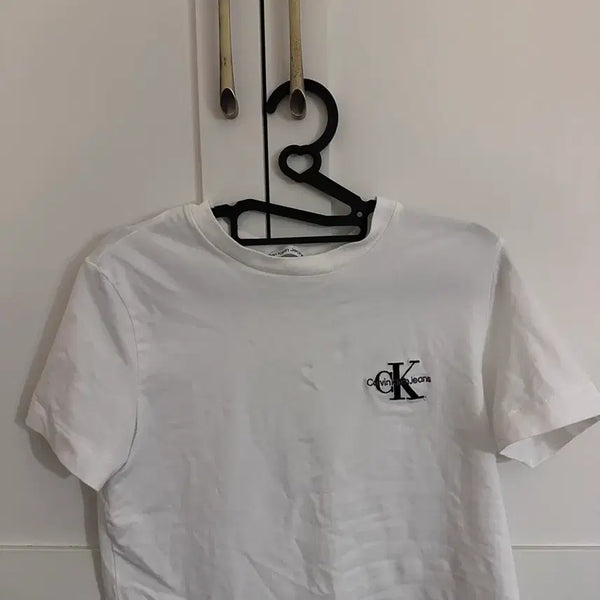 [BUNJANG] Calvin Klein T-shirt White / 캘빈클라인 반팔티