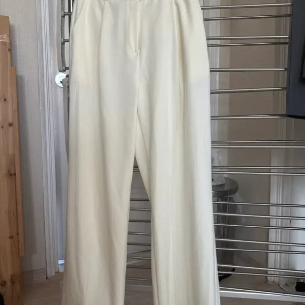 [BUNJANG] Cream Colored Slacks Trousers / 크림색 정장 바지