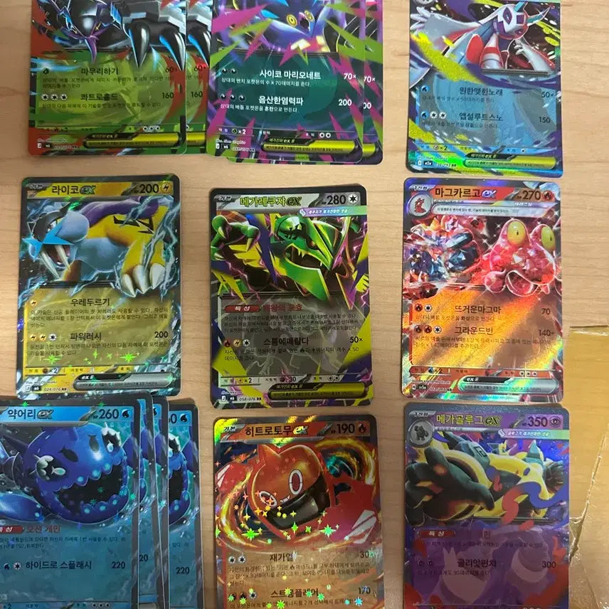 [BUNJANG] Pokemon Cards RR Bundle Set / 포켓몬카드 rr 여러장
