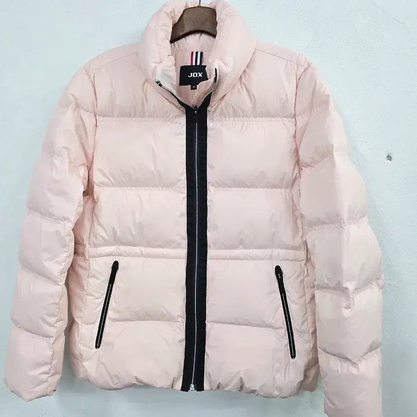 [BUNJANG] JDX Pink Lightweight Puffer Down Jacket / JDX 핑크 경량 푸퍼 다운 자켓90