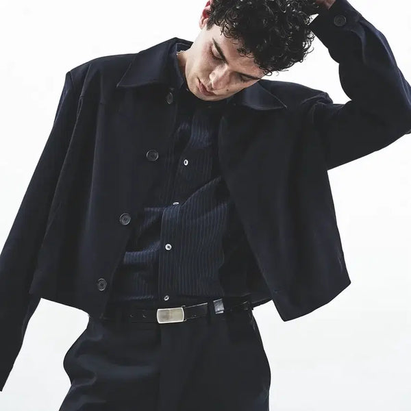 [BUNJANG] Helet Wool Jacket Navy / (M) helet 헬렛 울 자켓 네이비