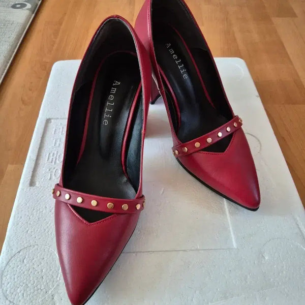 [BUNJANG] Amelie Genuine Leather Pumps / 아멜리에 소가죽 펌프스