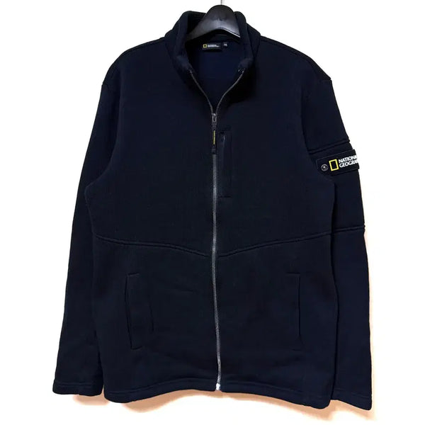 [BUNJANG] National Geographic Patch Fleece Zip-Up Jacket XXL / [XXL,110]내셔널지오그래픽 와펜 후리스 플리스 집업 자켓