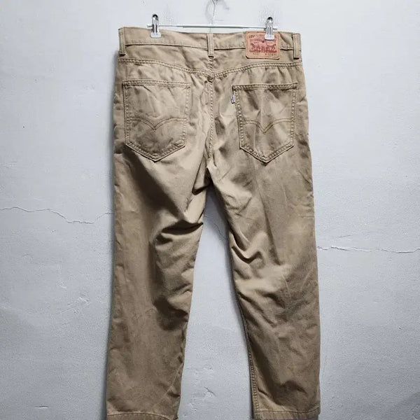 [BUNJANG] Levi's 511 White Tab Beige Pants / 리바이스 511 화이트탭 베이지 팬츠