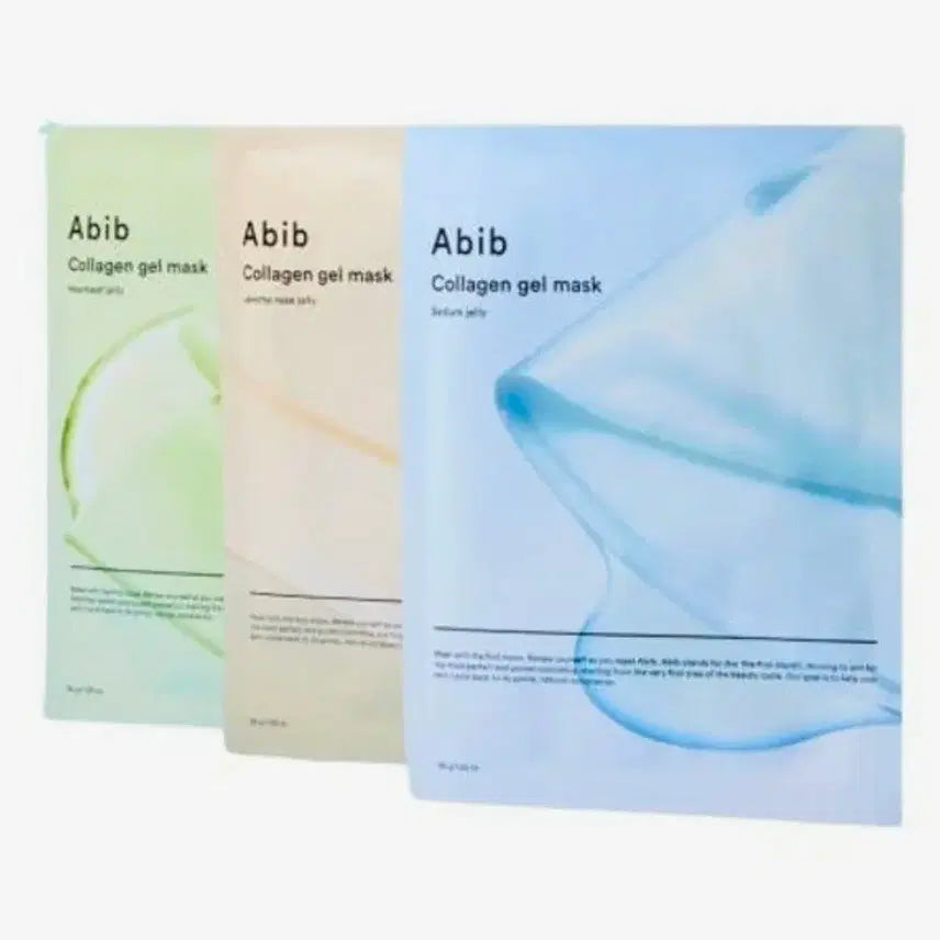 [BUNJANG] Abib Heartleaf/Hydrogel/Firming Collagen Mask 30 Sheets / 아비브 어성초/수분초/부활초 콜라겐마스크 30매