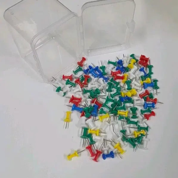 [BUNJANG] Push Pin Set with Storage Case / 장구핀 압핀+수납케이스