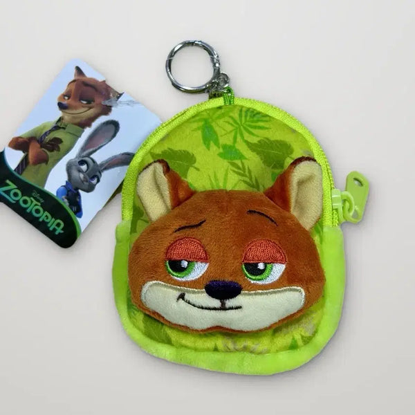 [BUNJANG] Disney Zootopia Nick Wilde Pouch Keychain (New) / (새제품) 주토피아 정품 닉 파우치 키링