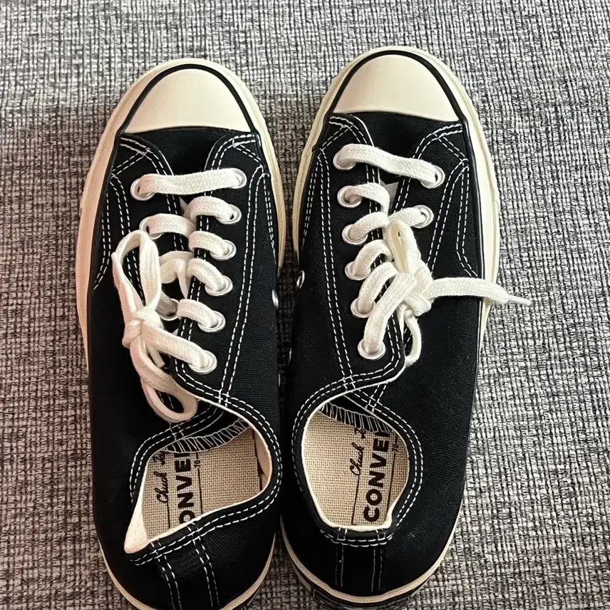 [BUNJANG] Converse Chuck 70 Ox Black / 새상품) 컨버스 척 70 OX 블랙 235