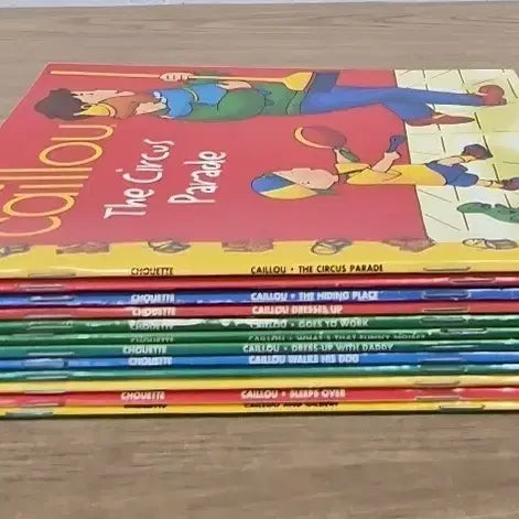 [BUNJANG] Caillou English Storybook Set / 까이유 영어 동화책 세트