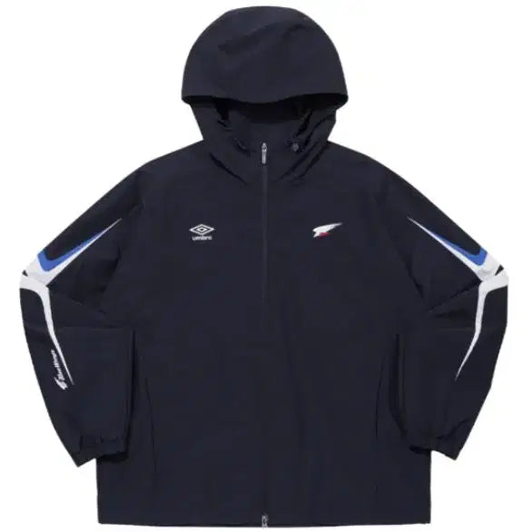 [BUNJANG] Suwon Samsung Umbro Third Jacket Navy Windbreaker Size 110 / 수원삼성 엄브로 써드 자켓 네이비 바람막이 110사이즈
