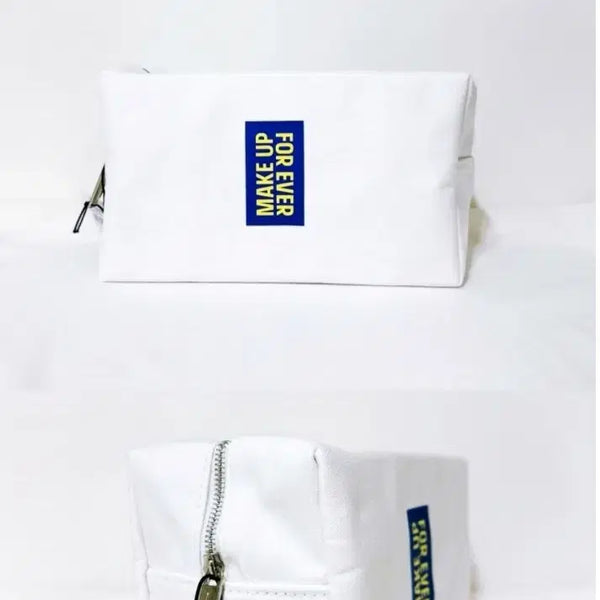 [BUNJANG] Make Up For Ever White Pouch / 메이크업포에버 파우치 화이트 (새상품)