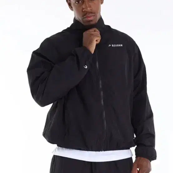 [BUNJANG] Boxerlow Sexton Track Jacket Black L (105) / 새상품 복스로우 색스턴 트랙 재킷 L(105)