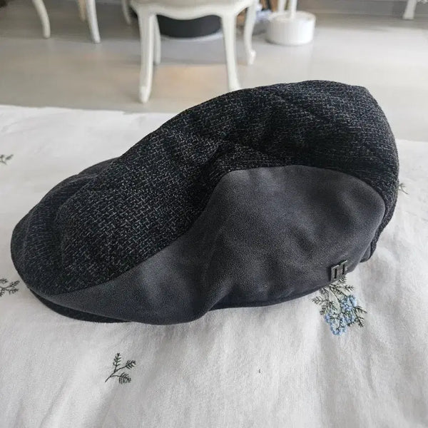 [BUNJANG] Daks Herringbone Newsboy Cap / 닥스 헤링본 뉴스보이캡 헌팅캡 58