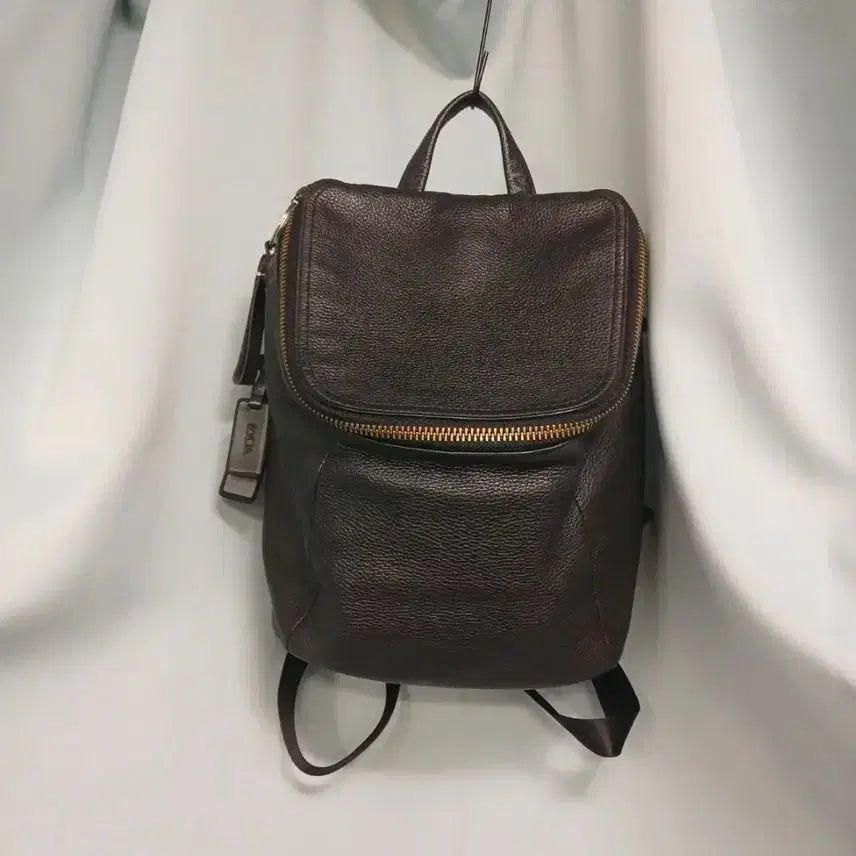 [BUNJANG] Tumi Women's Leather Backpack / TUMI 투미여자 가죽 백팩