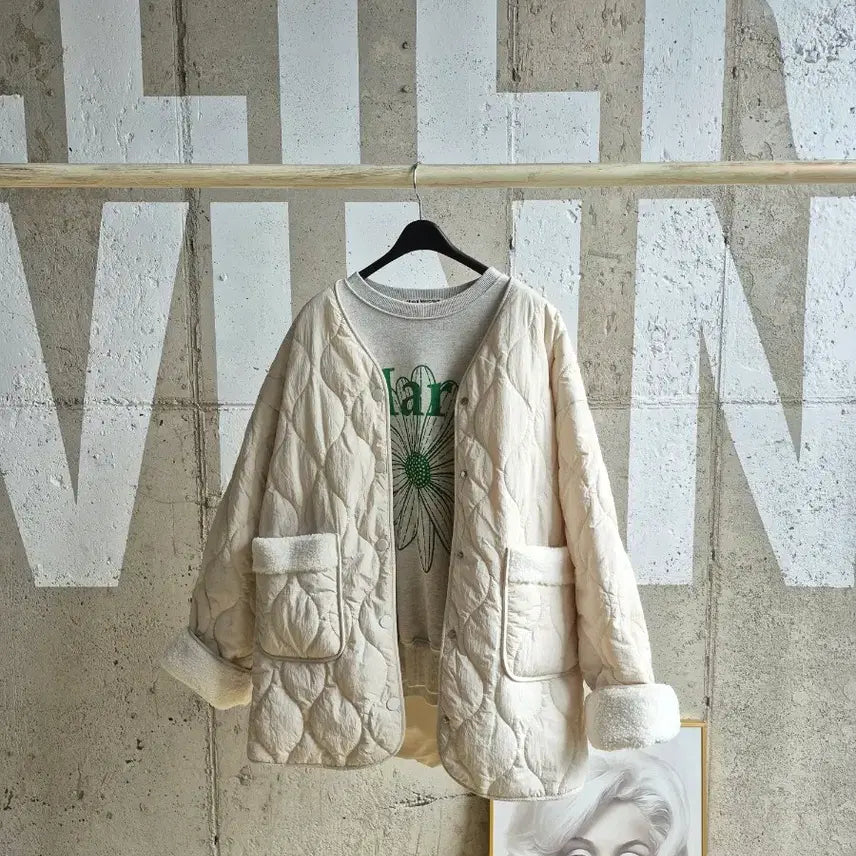 [BUNJANG] Loose Fit Quilting Jacket / 루즈핏 꾸안꾸 퀄팅자켓(S5