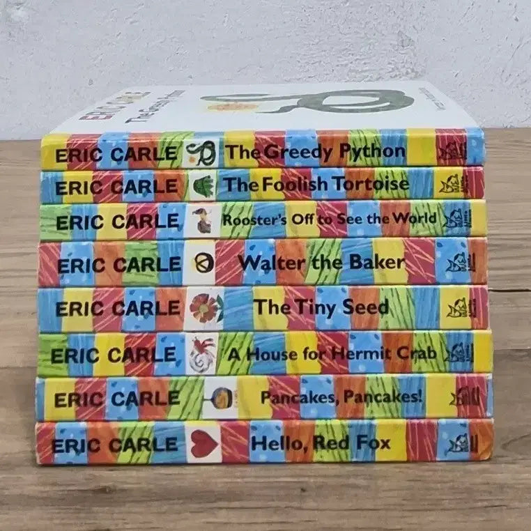 [BUNJANG] Eric Carle English Board Book Set / 에릭 칼 그림책 영어 보드북 세트