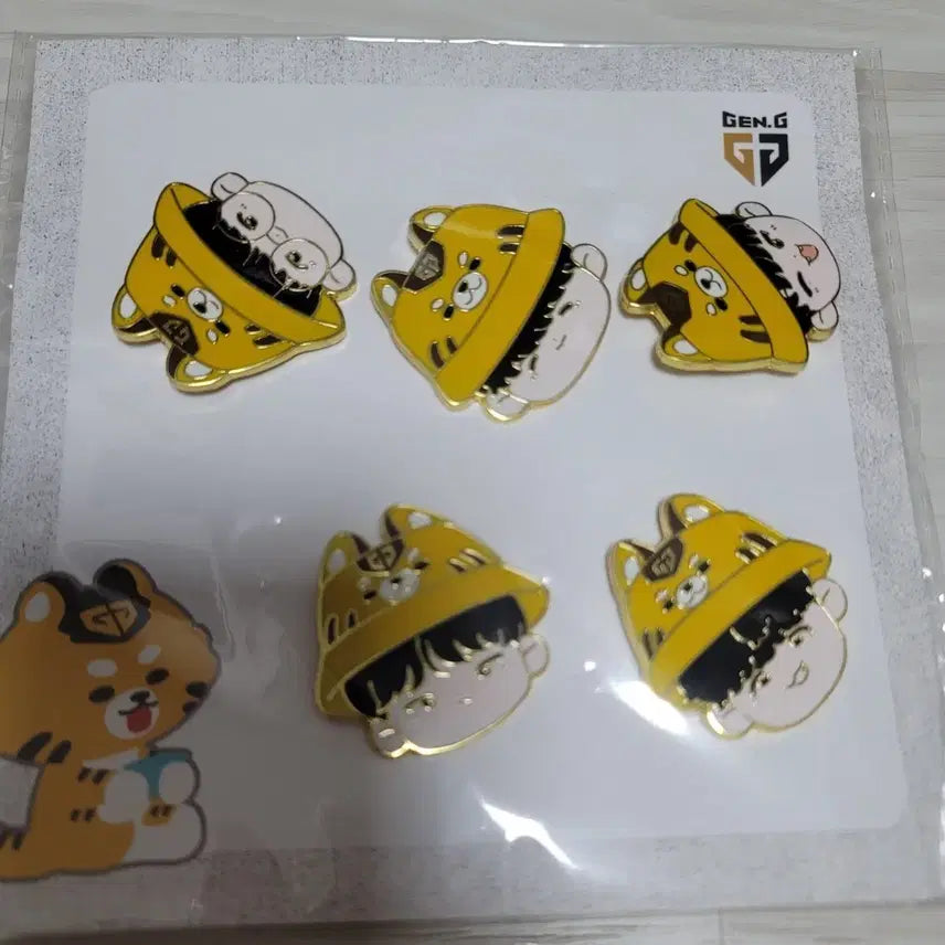 [BUNJANG] Gen.G LoL Genrang Metal Badge / 젠지 LoL Player Metal Badge (Genrang ver.)