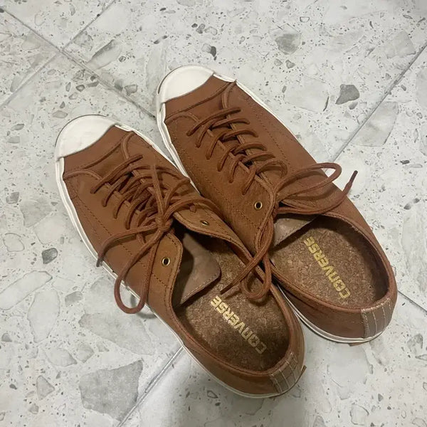 [BUNJANG] Converse Jack Purcell Leather Sneakers (Size 270) / 컨버스 레더 잭퍼셀 (270)