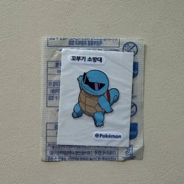 [BUNJANG] Pokemon Squirtle Firefighter TTIBC (Sealed) / 포켓몬 꼬부기 소방대 띠부씰 (미개봉)