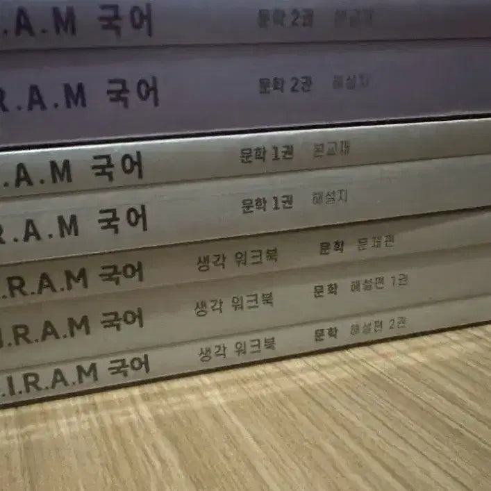 [BUNJANG] PirAem Literature Vol. 2 Workbook Set / 피램 문학 2권 워크북 세트