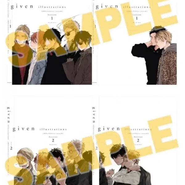 [BUNJANG] Given Illustration Book Special Sleeve Case / 기븐 일러스트집 스페셜 슬리브 케이스