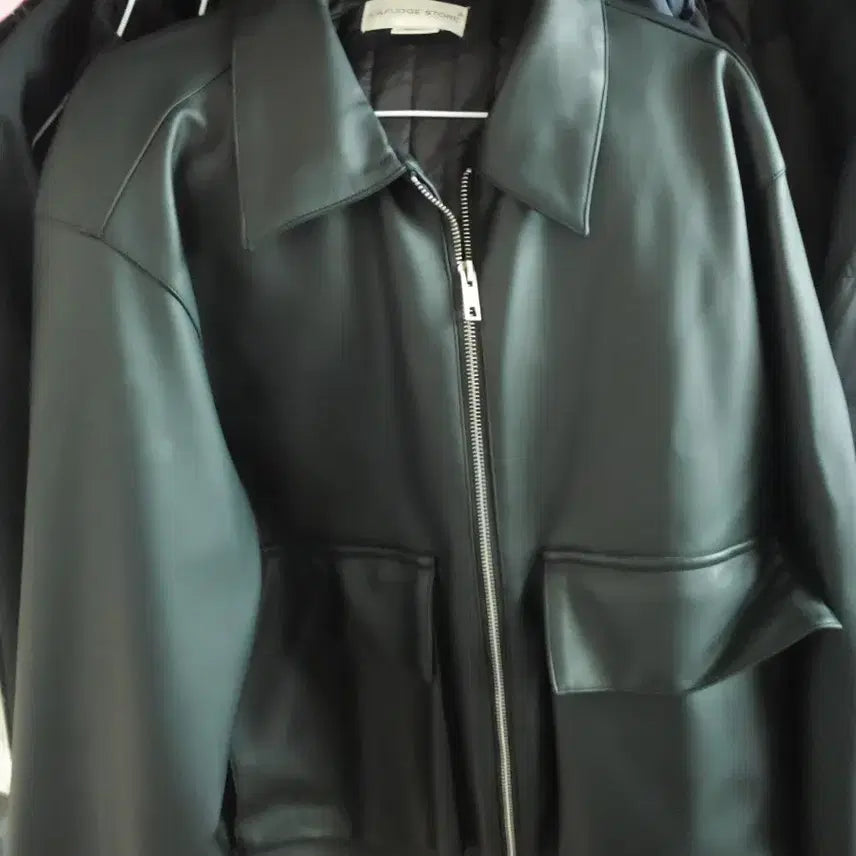 [BUNJANG] LAPOETRY STORE Leather Jacket M / 라퍼지스토어 레더 자켓 M