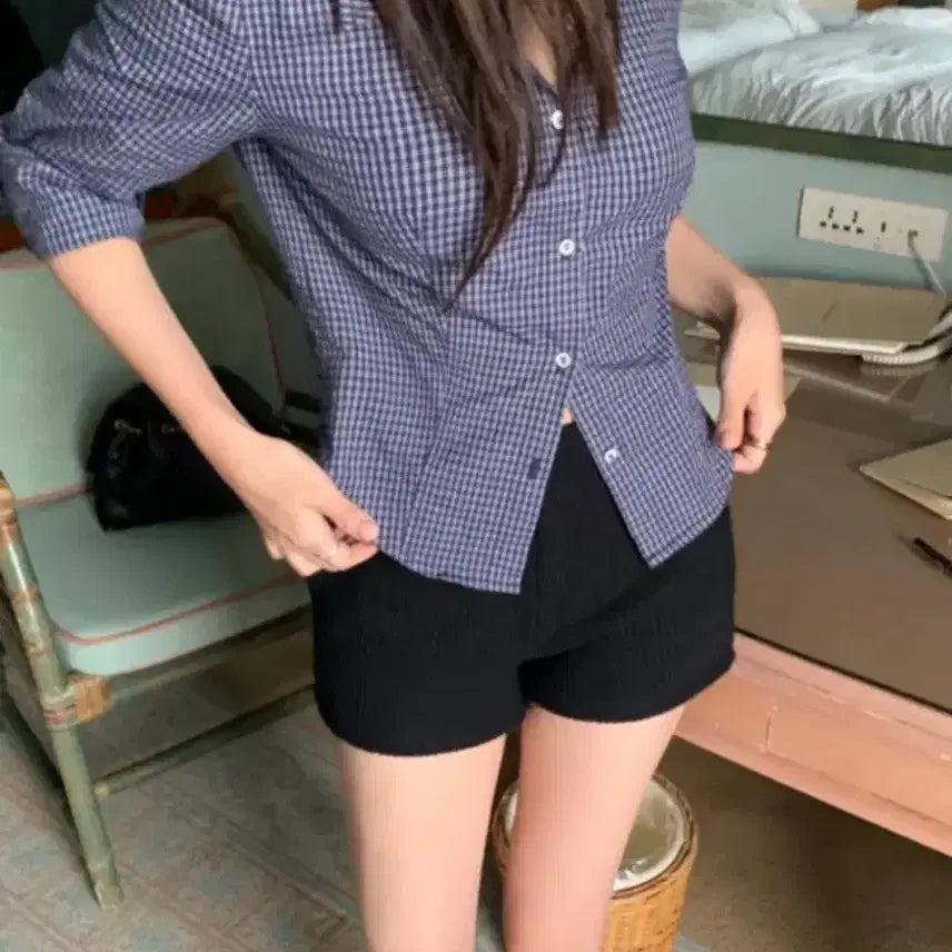 [BUNJANG] Bernie Check Shirt / 베르니 체크셔츠