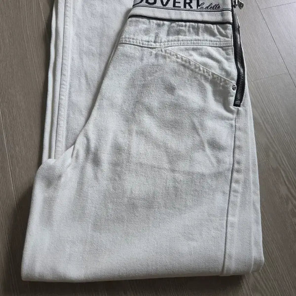 [BUNJANG] System Women's White Denim Pants / 시스템 여성 화이트 데님 팬츠