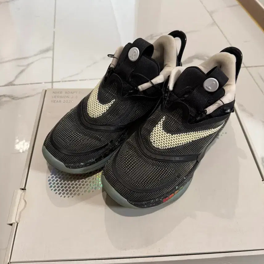 [BUNJANG] Nike Adapt BB 2.0 Black Mag 260 / 나이키 어댑트 BB 2.0 블랙 맥 260