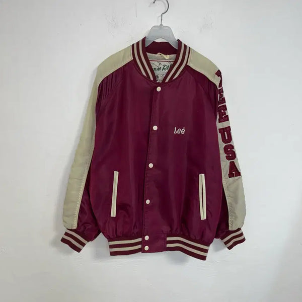 [BUNJANG] Lee Storm Rider USA Stadium Jacket / Lee 스톰 라이더 usa 스타디움자켓