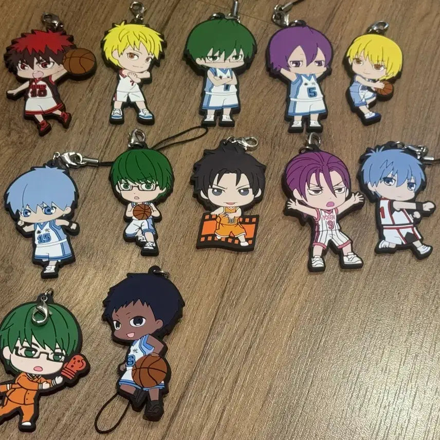 [BUNJANG] Kuroko's Basketball Rubber Strap Bundle Set / (사진 2장) 쿠로코의 농구 러버스트랩 일괄