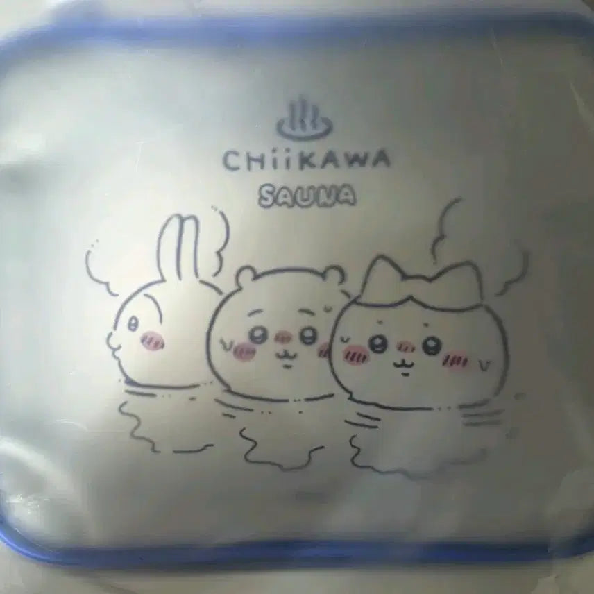 [BUNJANG] Dalkom World Sauna Multi-Purpose Clear Pouch / 먼작귀 사우나 다용도 클리어 파우치