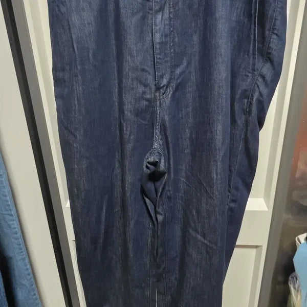 [BUNJANG] Solid Homme Wide Dark Wash Denim Jeans / 솔리드옴므 와이드 진청 데님 청바지