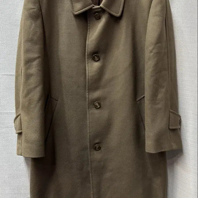 [BUNJANG] Saint Laurent 100% Wool Twill Single Coat / 입생로랑 트윌 울 100% 싱글 코트 95