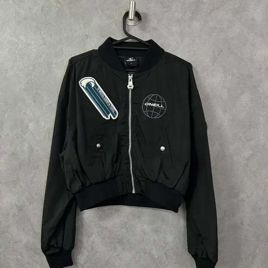 [BUNJANG] O'Neill Black Bomber Jacket (Size S) / O'NEILL 블랙 봄버 자켓 점퍼 S