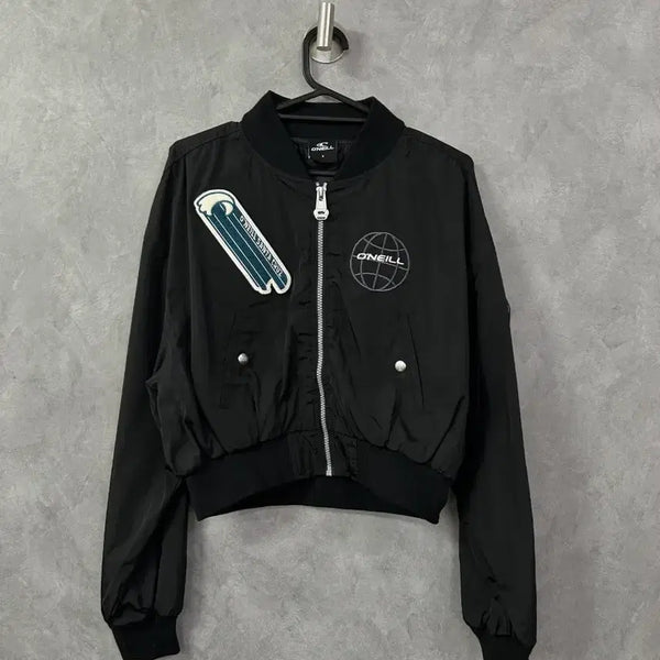 [BUNJANG] O'Neill Black Bomber Jacket / O'NEILL 블랙 봄버 자켓 점퍼 S