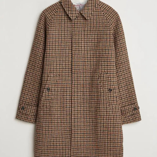 [BUNJANG] Beams Plus Classic Glen Check Pattern Wool Coat - Size L / 빔즈 코트