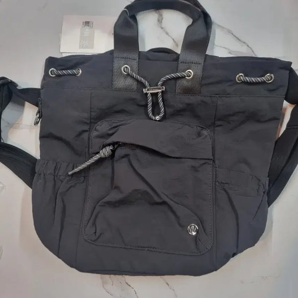 [BUNJANG] Lululemon Convertible Drawstring Bucket Bag Mini / 룰루레몬 컨버터블 드로스트링 버킷백 미니