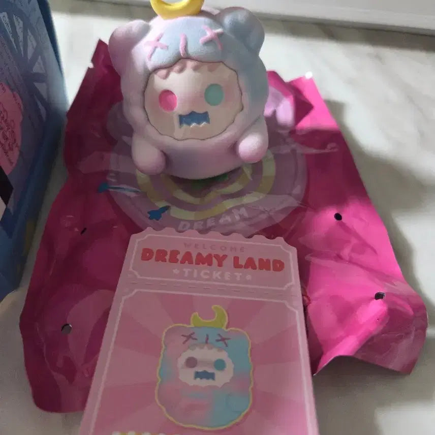 [BUNJANG] Shinwoo Ghost Bear Dreamyland Cotton Candy Bear / 신우 고스트베어 드리미랜드 코튼 캔디 베어 판매