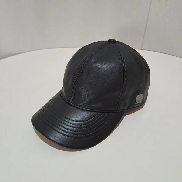 [BUNJANG] MCM Real Leather Ball Cap C394 / (택포) 엠씨엠 리얼레더 볼캡 C394