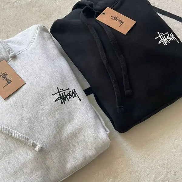 [BUNJANG] Stussy Basic Fleece Hoodie / #(정품/새상품)스튜시 기모후드티 판매합니다~