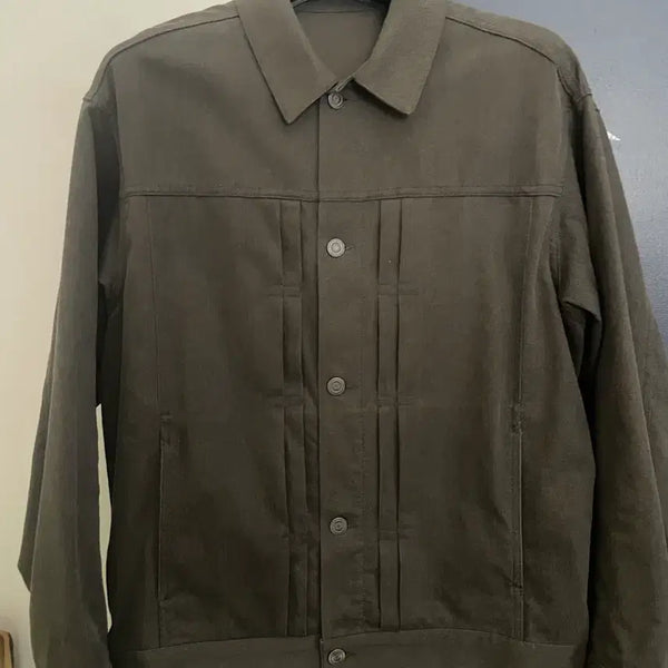 [BUNJANG] YOUTH Denim Jacket Khaki S / 유스 데님자켓 카키 S