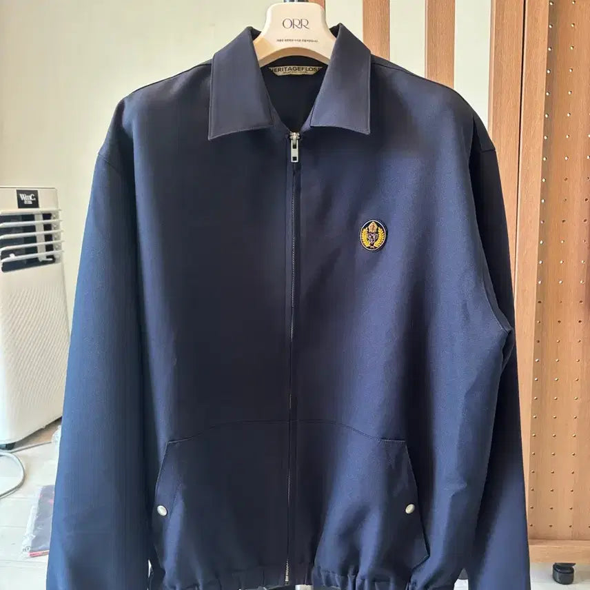 [BUNJANG] Heritage Floss 18SS Blouson Navy M / 헤리티지플로스 18ss 블루종 네이비 M