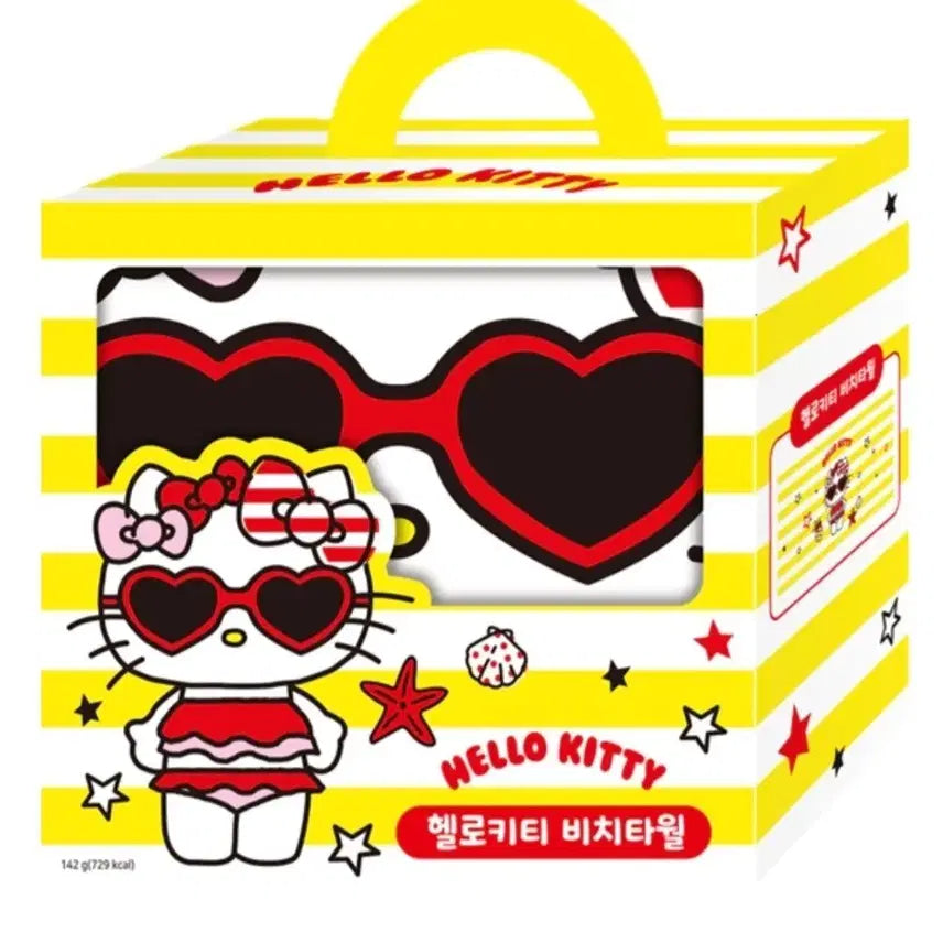[BUNJANG] 7-Eleven Hello Kitty Beach Towel / 세븐일레븐 헬로키티 비치타월