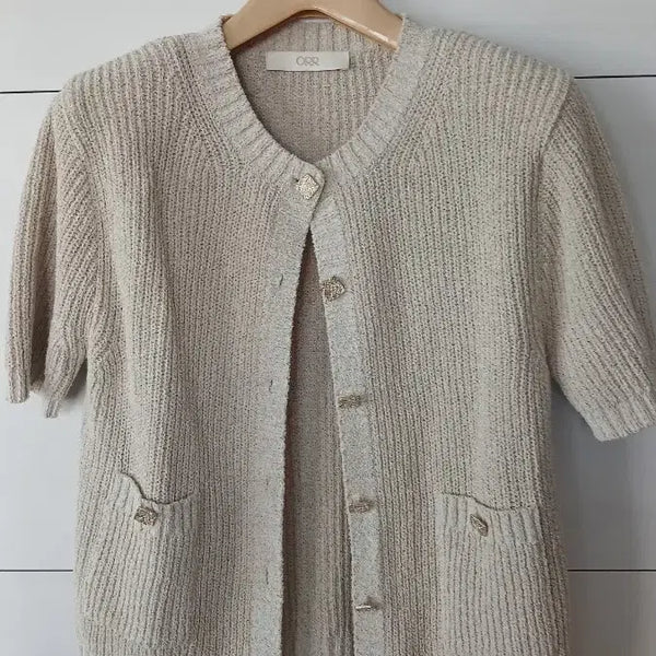 [BUNJANG] ORR Knit Beige Size S / ORR 오르 니트 베이지 S사이즈 어깨뽕있음 어깨37 총장51 팔길이23 가슴반품42