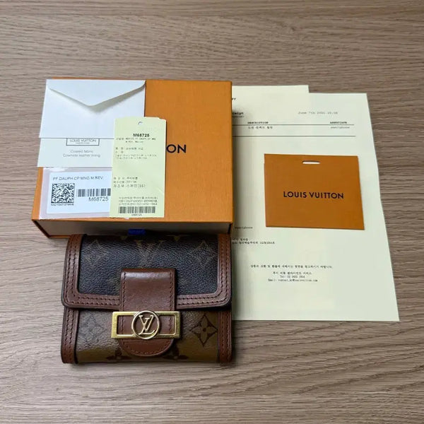[BUNJANG] Louis Vuitton Monogram Dauphine Compact Wallet / 루이비통 모노그램 도핀 컴팩트 윌릿 지갑