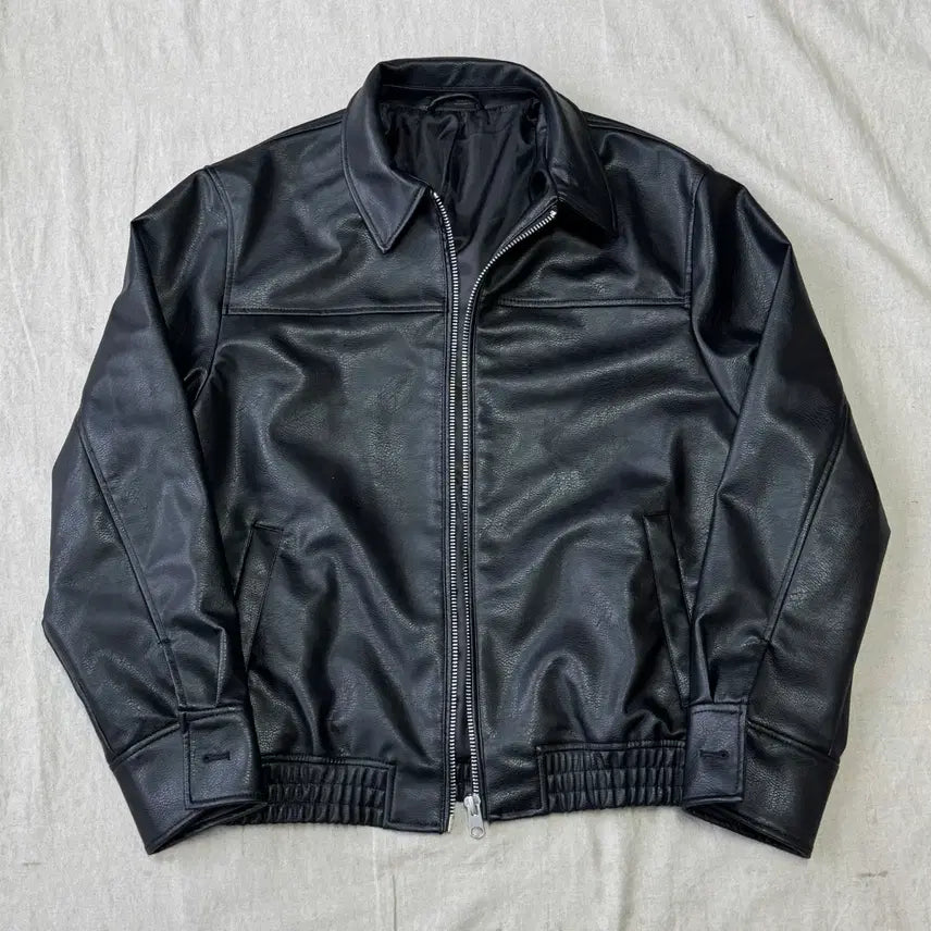 [BUNJANG] Zara Leather Jacket / 자라 레더 자켓 M